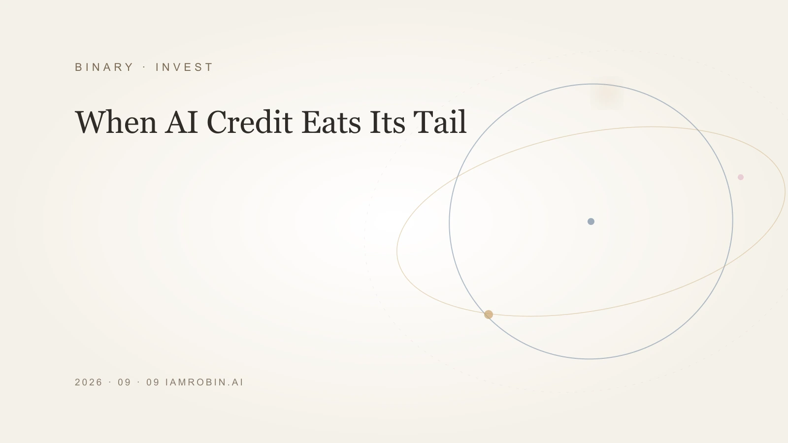 Editorial image for When AI Credit Eats Its Tail